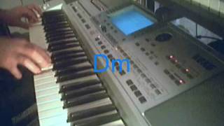 Video thumbnail of "JEAN MICHEL JARRE ORIENT EXPRESS  WITH A KORG PA50"