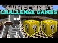 Minecraft: MUTANT SKELETON CHALLENGE GAMES - LUCKY BLOCK MOD - Modded Mini-Game