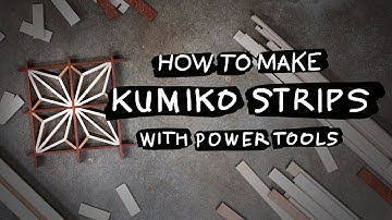 How To | Make Kumiko Strips with Power Tools – DIY Woodworking Tutorial