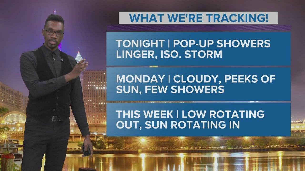 Northeast Ohio weather forecast: Peeks of sun, some clouds, and showers ...