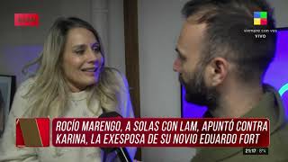 💥 Rocío Marengo, contra la exesposa de su novio Eduardo Fort