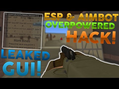 Counter Blox Overpowered Gui Esp Aimbot Inf Cash More Roblox Hack Script 2019 Youtube - roblox hackscript counter blox aimbot esp money hack more