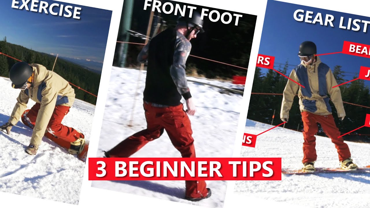 3 First Day Snowboarding Tips Beginner Snowboard Youtube throughout How To Snowboard Beginner Youtube