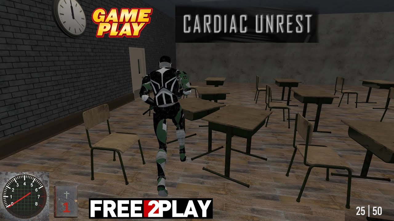 Cardiac Unrest ★ Gameplay ★ PC Steam [ Free to Play ] shooter survival horror Game 2021 ★ 1080p60FPS