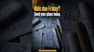 Bids due Friday? 📅