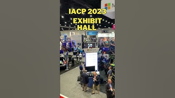Sights and sounds from the exhibit hall at #IACP2023
