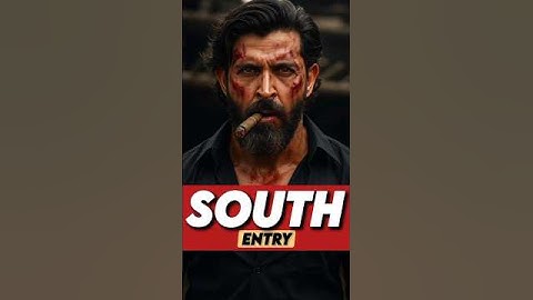 The Rise of the Greek God in South Cinema | hritik in tollywood #war2 #hritikroshan #shorts