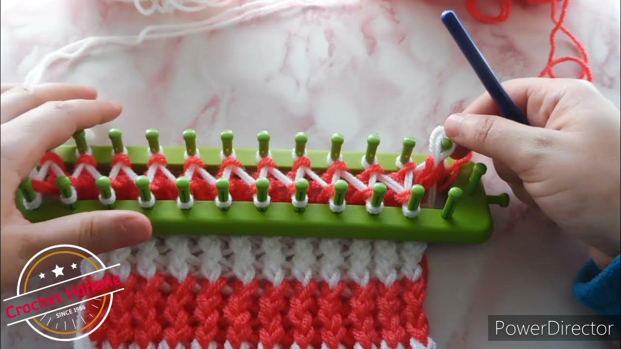 Rectangular knitting loom 101 YouTube