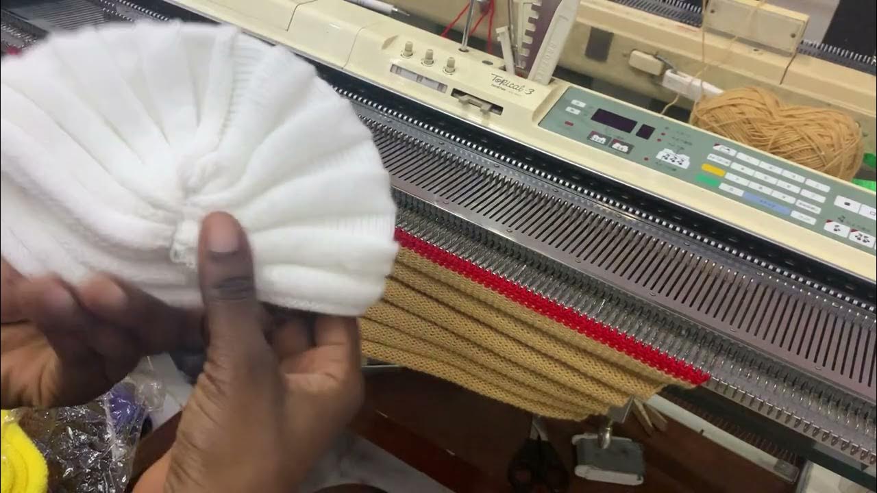 HOW TO KNIT A TURBAN MACHINE KNITTING YouTube