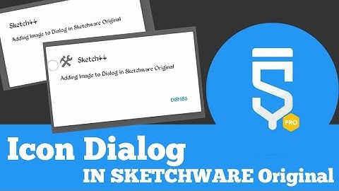 Dialog with Icon .Using Sketchware Original
