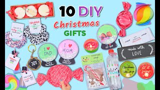 10 DIY BEST CHRISTMAS GIFT IDEAS - Gifts For Best Friend, Family, Secret Santa - Quick & Easy!