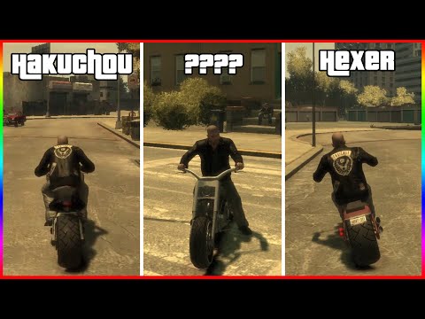 The Lost and Damned Cheats - GTA Bikes - GTA IV Cheats