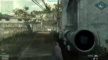 call of duty mw3 noobtube fail + one shot double kill