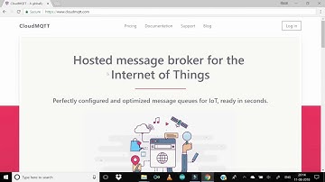 publish/subscribe using cloudmqtt