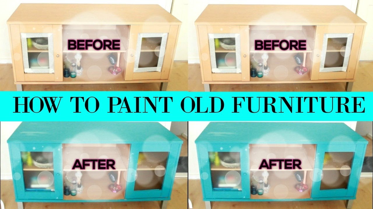 How To Paint Old Furniture With Diy Room Decor How To Paint Old Furniture With Diy Room Decor