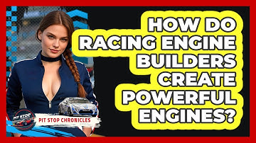 How Do Racing Engine Builders Create Powerful Engines? - Pit Stop Chronicles