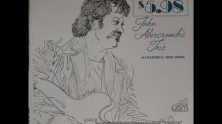 JOHN ABERCROMBIE TRIO "Straight/Direct Flight" LP 1979