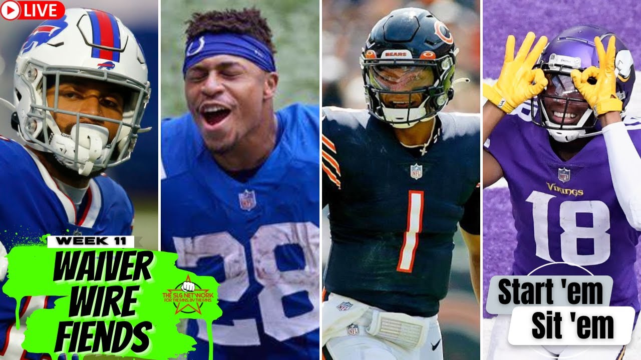 WEEK 11 Fantasy Football Advice | LIVE Q&A Fantasy Football | Waiver Wire Fiends
