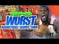 Top 10 WORST Basketball Games Ever