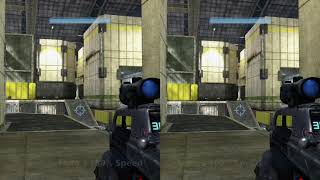 Halo 3 | 100% vs 150% - Movement Speed (The Pit)
