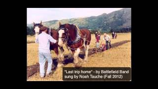 Video thumbnail of "Last Trip Home - Battlefield Band - Cover"