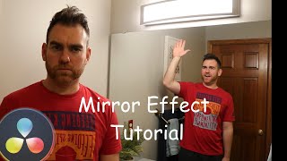 MIRROR EFFECT TUTORIAL - How to create the mirror effect in Davinci Resolve screenshot 5