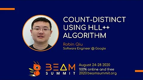 Count-distinct using HLL++ algorithm