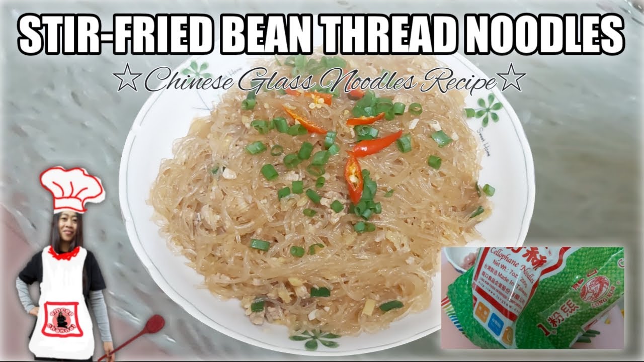 [V199] STIRFRIED BEAN THREAD NOODLES GLASS NOODLES RECIPE