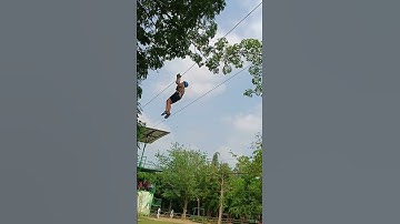 #zipline EOD adventure park #newdelhi (Mayur Vihar)