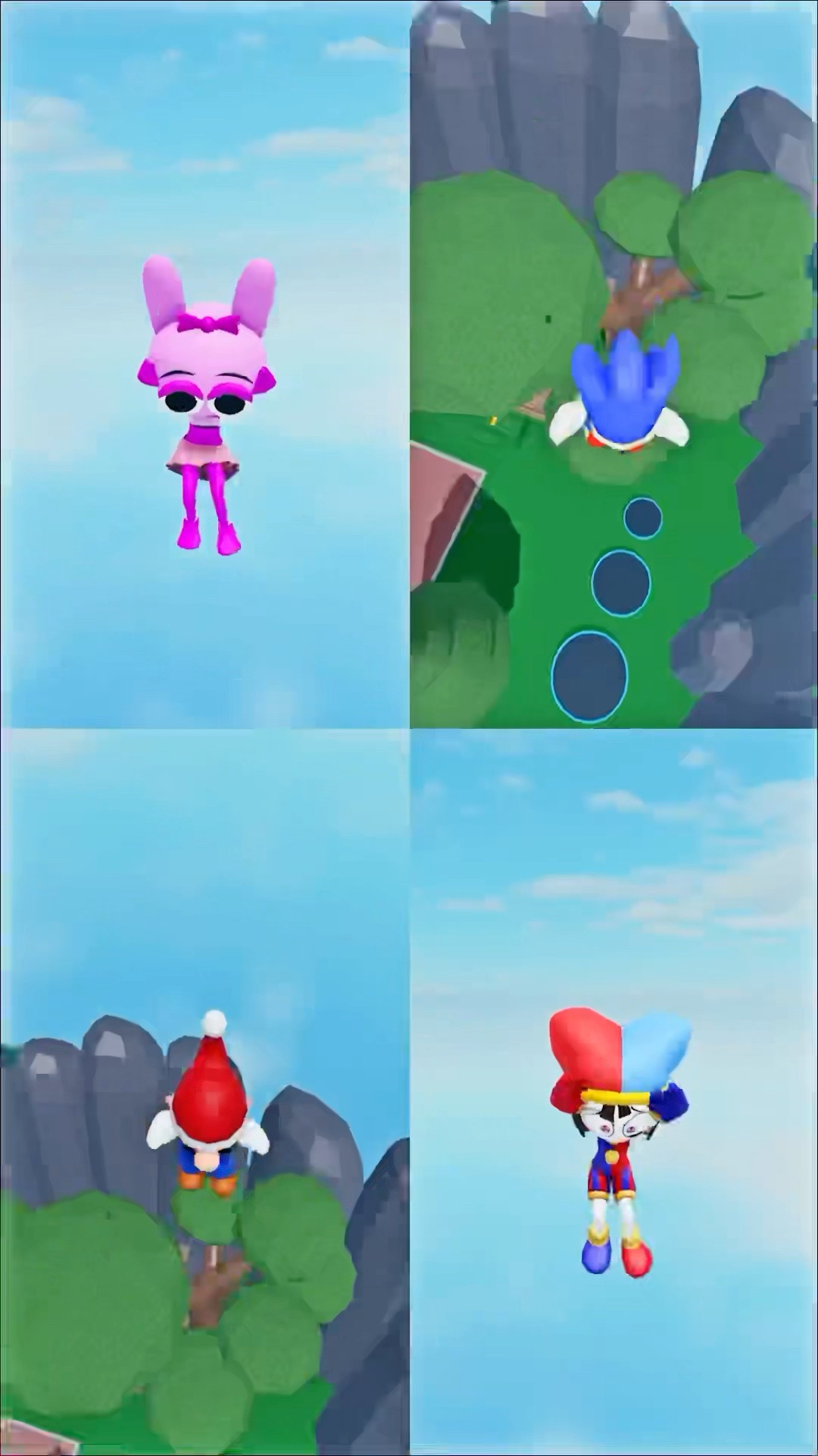 Trampoline Fail! ?? #sprunki #incredibox #digitalcircus #sonic #mario #pomni #roblox