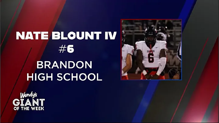 Wendy's Giant of the Week: Nate Blount IV