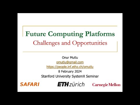 Future Computing Platforms - Talk at Stanford University SystemX Seminar - 08.02.2024