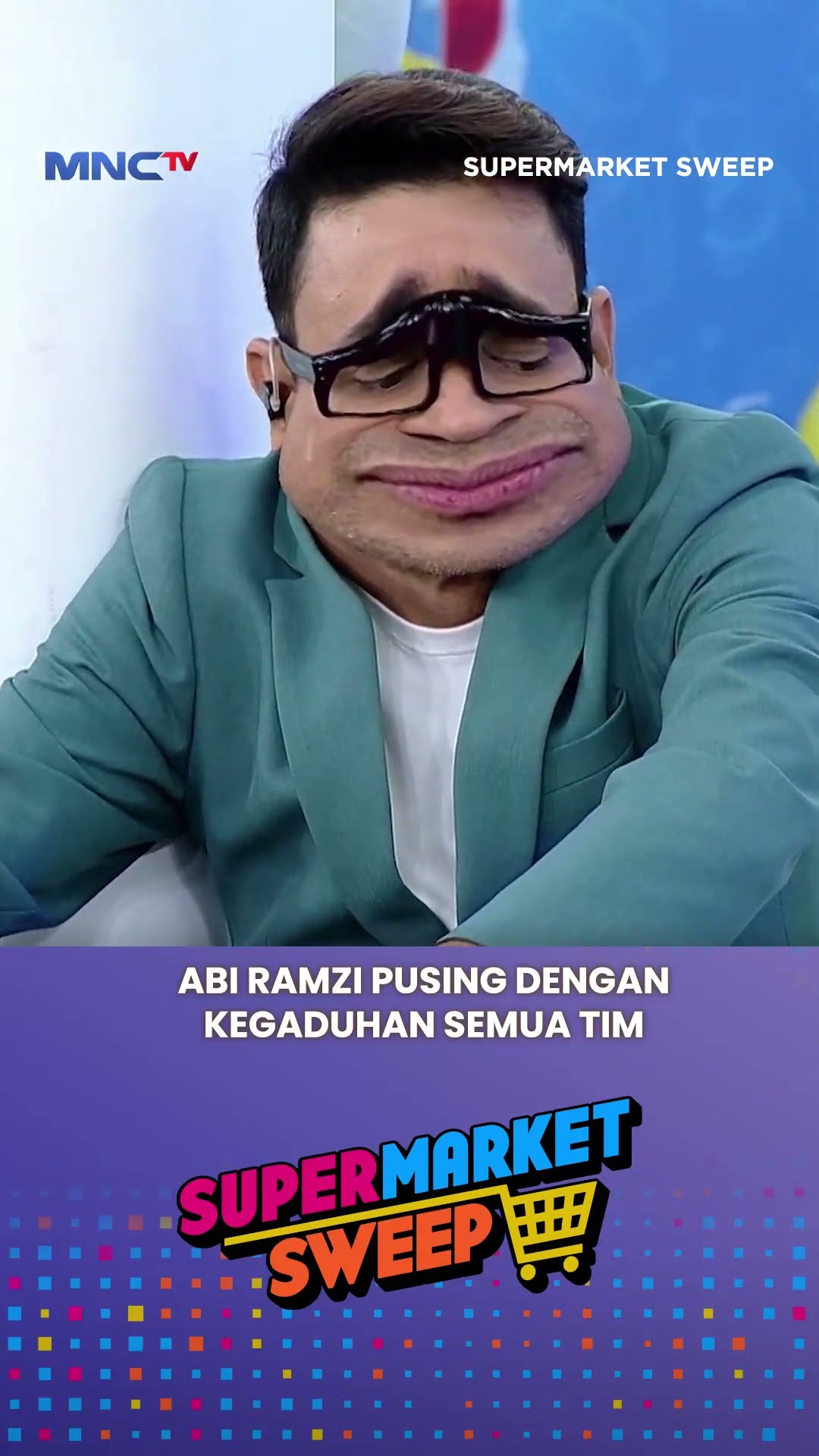 Sabar Yaaa Abi Ramzi #supermarketsweep #gameshow #mnctv #shorts