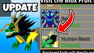 ❄️ Winter Update Part 2 Dragon Fruit Rework is Coming Soon.. | Blox Fruits