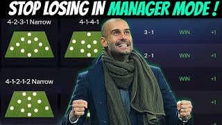 Stop Losing in Manager Mode! Best Formation to Win More Matches in FC Mobile 🔥
