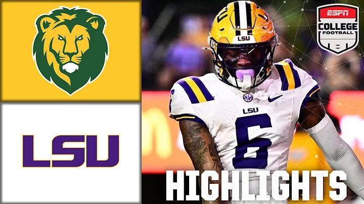 SE Louisiana Lions vs. LSU Tigers | Full Game Highlights | ESPN College Football