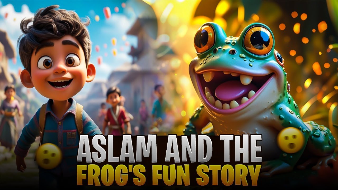 "Aslam and the Frog's Fun Story"