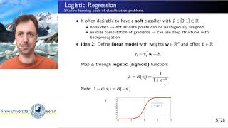 Deep Learning Lecture 10.2 - Logistic Regression