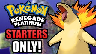 Pokémon Renegade Platinum Hardcore Nuzlocke  Starters Only Romhack! (No items, No overleveling)