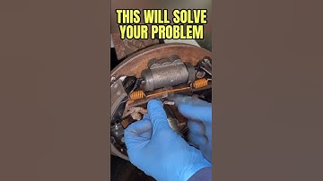 THESE ADJUSTMENTS WILL ALLOW YOU TO SLIDE THE BRAKE DRUM ON. #shorts #youtubeshorts