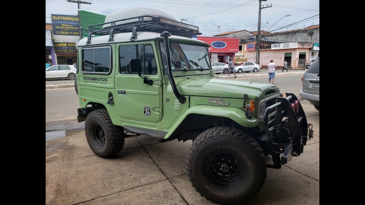 Toyota Bandeirante 4X4 customizada para trilha YouTube Toyota Bandeirante 4X4 customizada para trilha YouTube