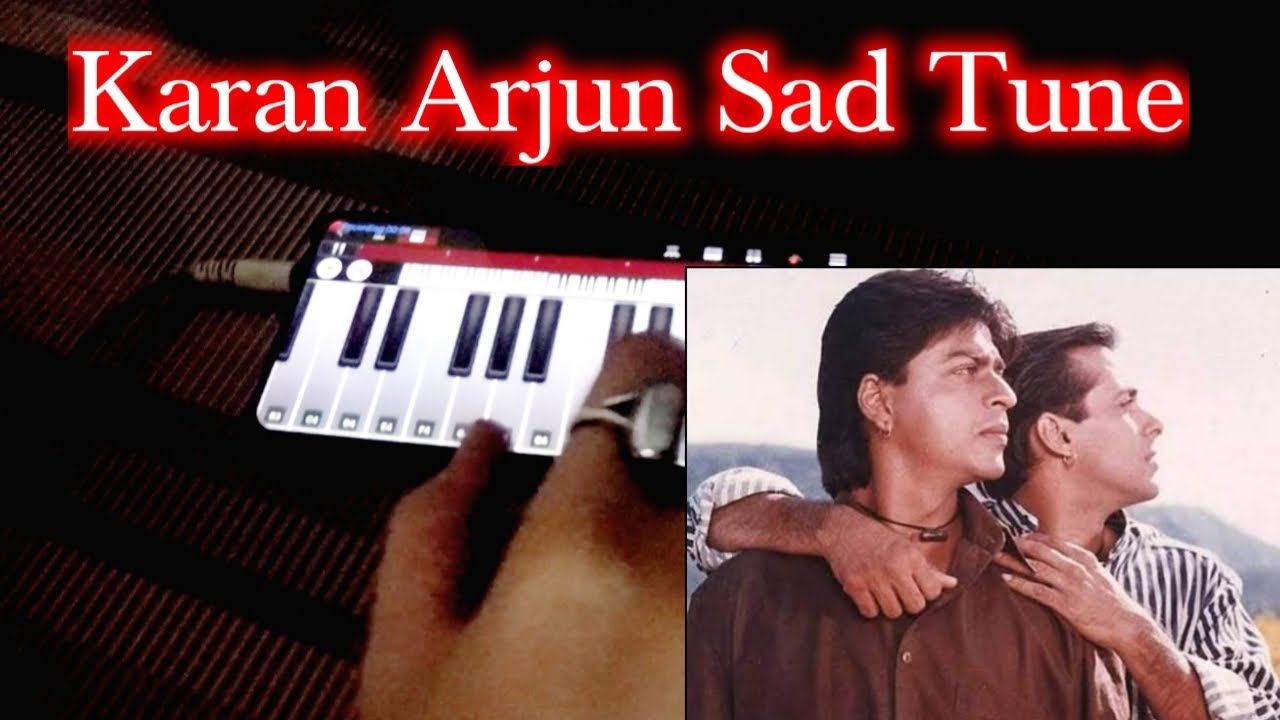 Karan Arjun sad theme music   cover by rahul r mahida  Karan Arjun background song  walk band