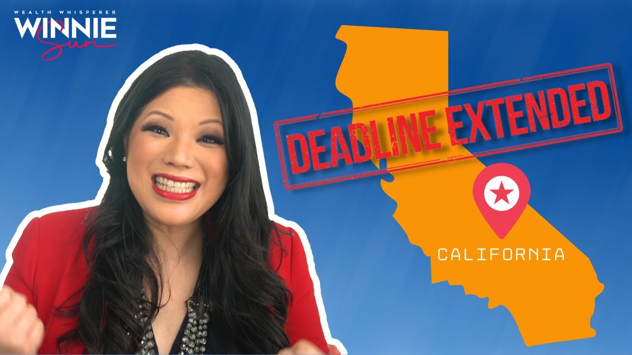 2023 California Tax Filing Deadline Extended! YouTube