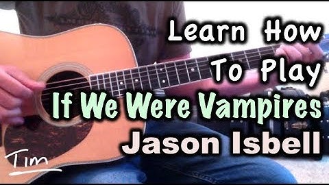 If We Were Vampires Guitar version - Guitar performance video thumbnail