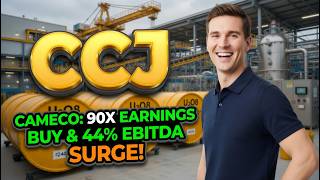 Cameco: 90x Earnings Buy & 44% EBITDA Surge! CCJ Stock Analysis