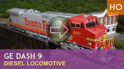 MTH HO Scale Dash 9 Diesel Locomotive