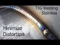 TIG Welding Stainless Fabrication- Minimize Warpage/Distortion- Brick Fireplace Apparatus