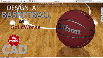 How to make basketball in SolidWorks