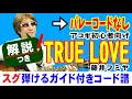 TRUE LOVE トゥルーラブ ギター弾き方 (初心者向け コード 簡単) / 藤井フミヤ【解説付き】