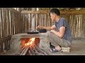 Cook a meal after finishing the stove and floor survival instinct wilderness alone  ep182 